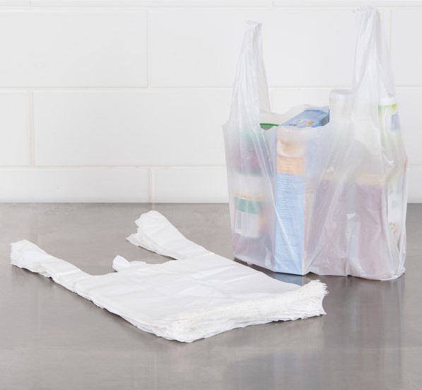 White Carrier Bags 11